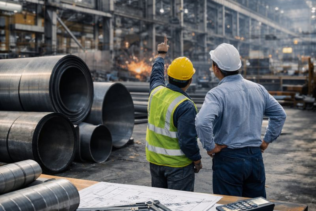 Cómo reducir costes en una obra industrial sin renunciar a la calidad del metal